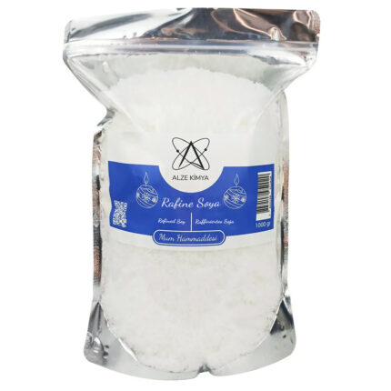 Rafine Soya Mum Hammaddesi | Beyaz Mumlar Yapın | Silikon Kalıp Kullanımına Uygun