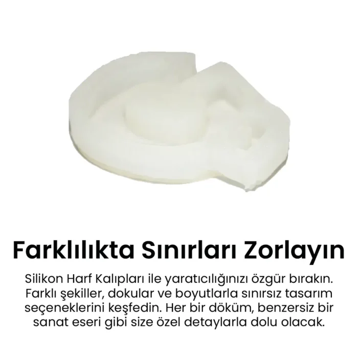 Ç Harfi Silikon Kalıp - Görsel 3