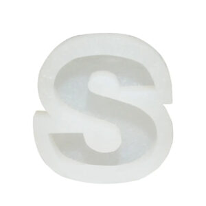S Harfi Silikon Kalıp