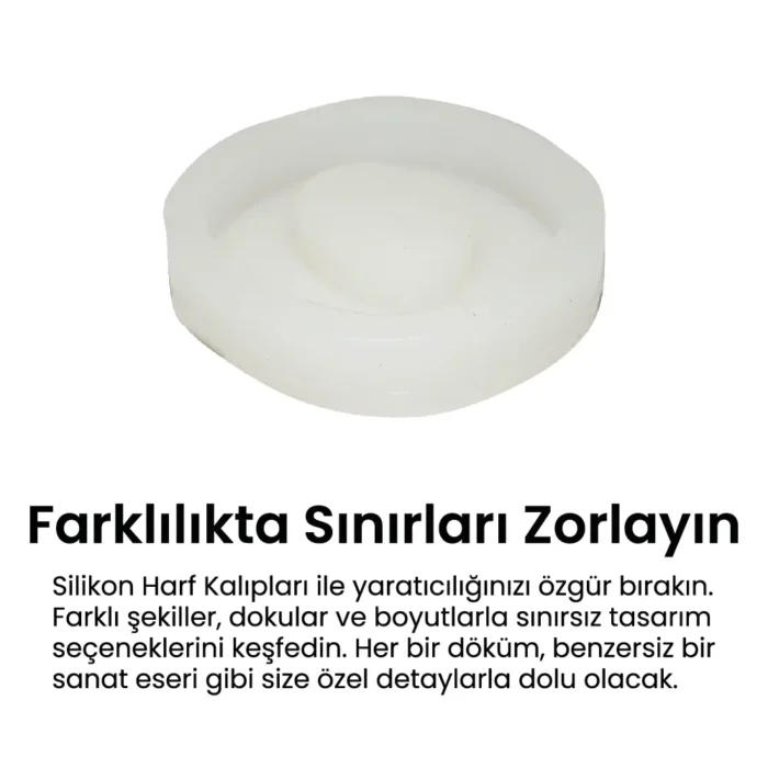 O Harfi Silikon Kalıp - Görsel 3