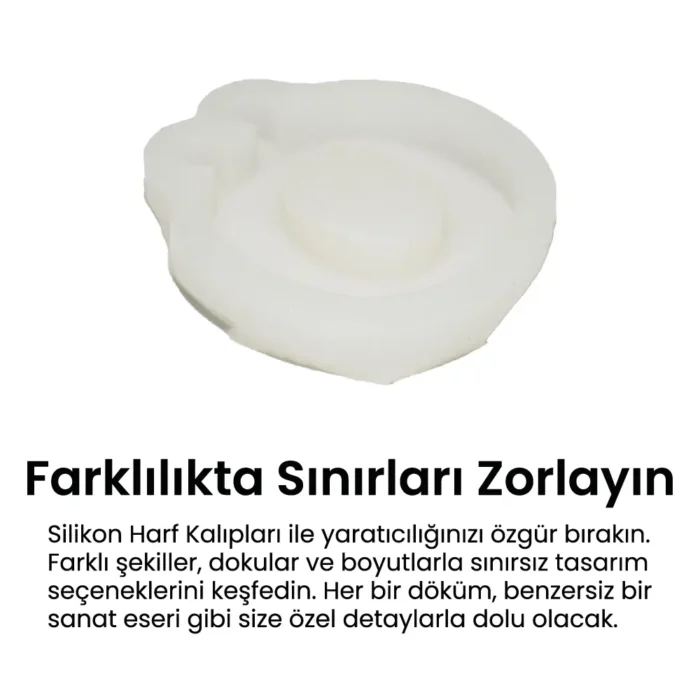 Ö Harfi Silikon Kalıp - Görsel 3