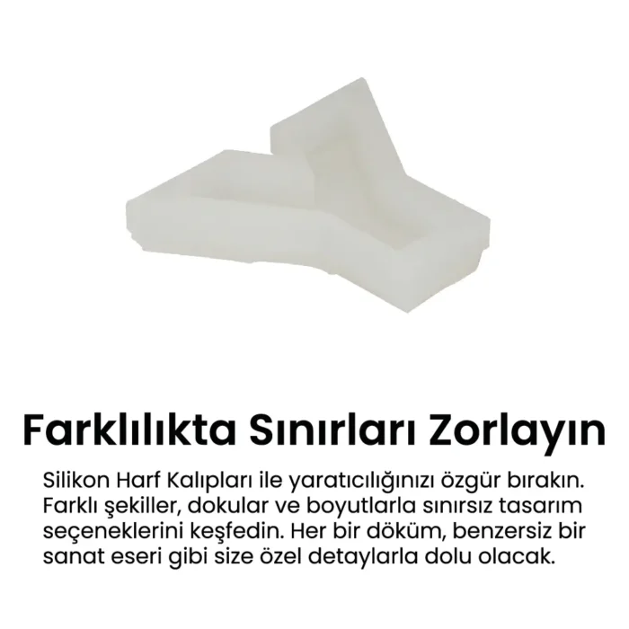 Y Harfi Silikon Kalıp - Görsel 3