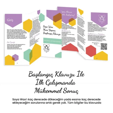 Soya Wax Baslangic Kitapcigi 1 Soya Wax Mum Başlangıç Seti