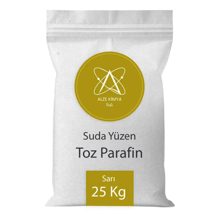 Toptan Sarı Toz Parafin - Suda Yüzen 25 Kg