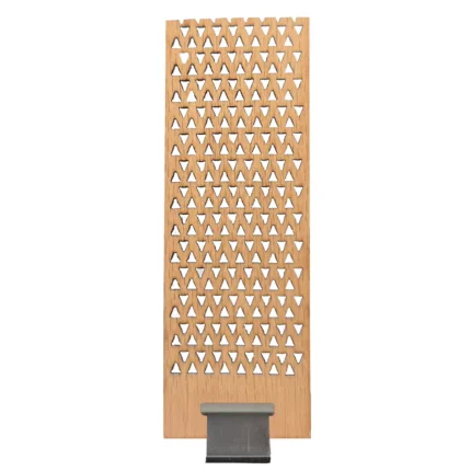 Delikli Çıtırtılı Ahşap Fitil - 10 Cm