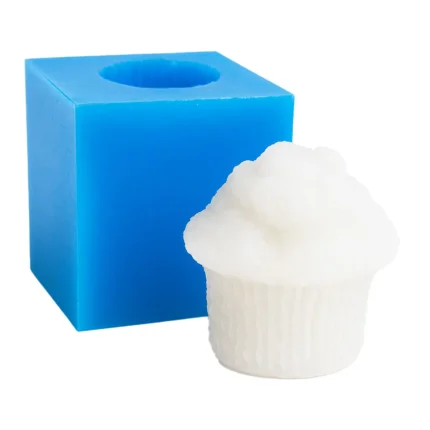 Cupcake Kalıbı - Mum yada epoksiye uygun, sevimli kekler yapın