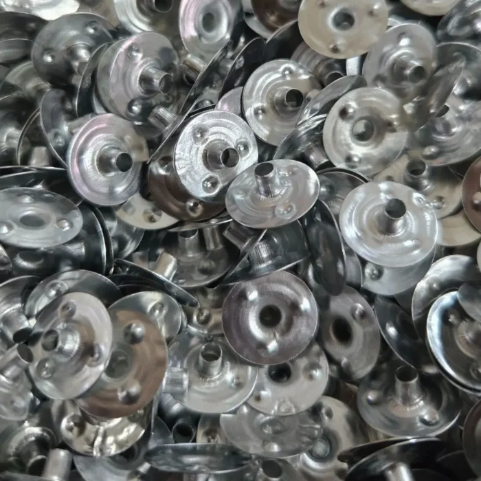 Mum Fitili Çıtçıtı | 100 Adet 12,5 mm - Görsel 2