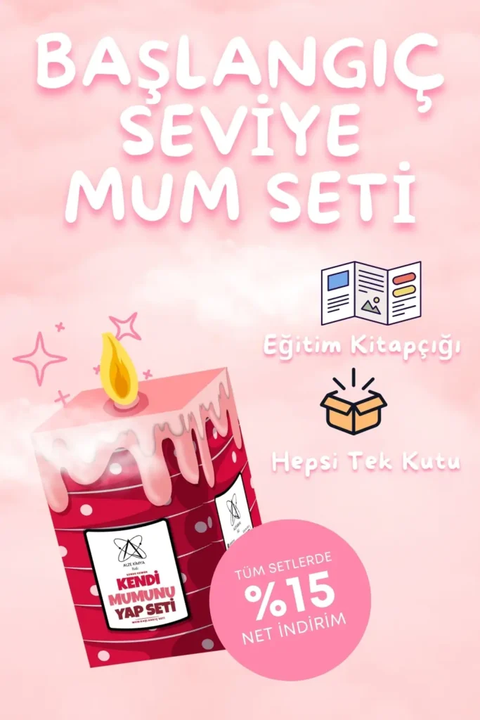 1 Alze Kimya - Mum Malzemeleri Hobi Marketiniz