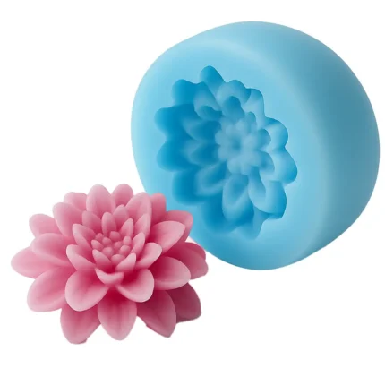 Lotus Mum Silikon Kalıbı 2