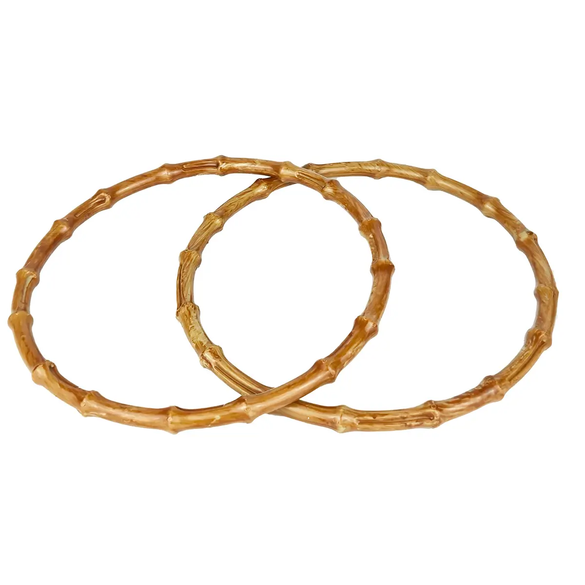 Bambu Görünümlü Yuvarlak Makrome Çanta Sapı – 20 cm 1 Bambu Görünümlü Yuvarlak Makrome Çanta Sapı – 20 cm