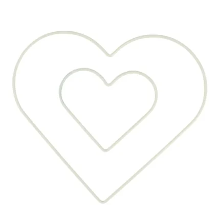 Alze Kimya - Mum Malzemeleri Hobi Marketiniz 119 Kalp Şekilli Metal Makrome Halkası