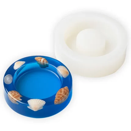 Alze Kimya - Mum Malzemeleri Hobi Marketiniz 133 Tealight Etli Silikon Kalıp | Epoksi ve Taş Tozu Çalışmalarına Uygun