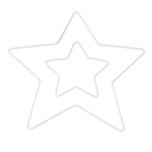 Yıldız Şekilli Metal Makrome Halkası