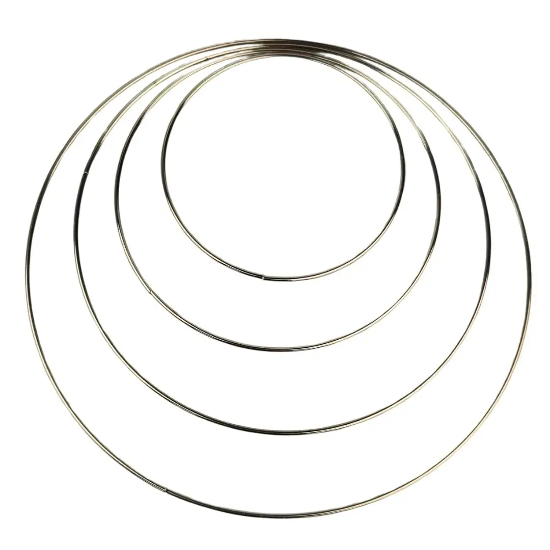 Gümüş Renkli Halkalar Makrome Kasası 1 Gümüş Renkli Halkalar Makrome Kasası