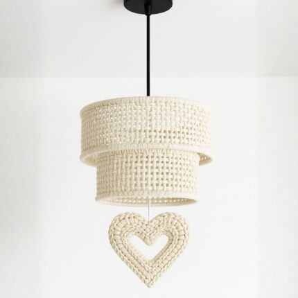 Alze Kimya - Mum Malzemeleri Hobi Marketiniz 118 Alternative view of Yuvarlak Sarkıt Avize Çift Halkalı | Makrome Örgüye Uygun