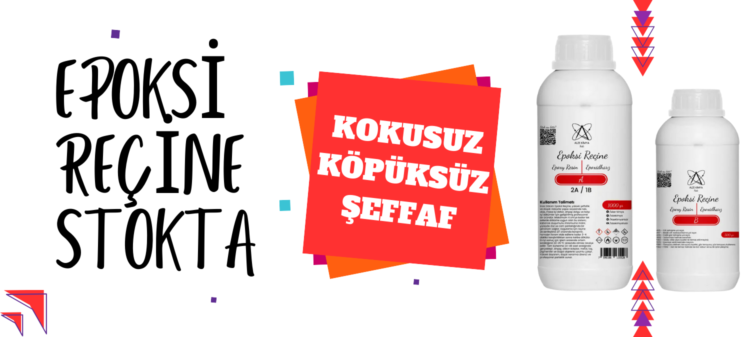 Epoksi Slider Alze Kimya - Mum Malzemeleri Hobi Marketiniz