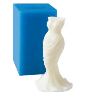 Gelinlik Silikon Kalıp | Mum, Reçine Alçı El Sanatları, Düğün Dekorasyonları İçin Uygun