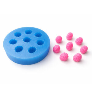 Ahududu Süsleme Kalıbı 8'li Yapı | Mumunuza Eğlence Katın