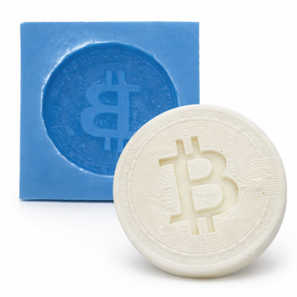 Bitcoin Tasarımlı Sabun Kalıbı