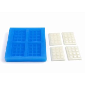 Mini Süsleme Çikolataları Silikon Kalıp