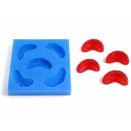 5'li Mandalinalar Meyve Silikon Kalıbı