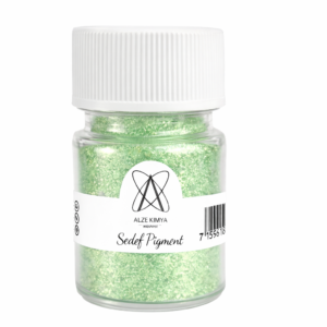 Alze Premium Sedef Toz Pigment Açık Yeşil (Epoksi Uyumlu)