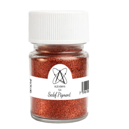 Alze Premium Sedef Toz Pigment Bakır Kızıl (Epoksi Uyumlu)