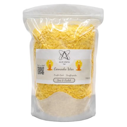 Alze Kimya - Mum Malzemeleri Hobi Marketiniz 113 Carnauba Wax (Karnauba Mumu) – Doğal Sertlik & Yüksek Parlaklık Gücü