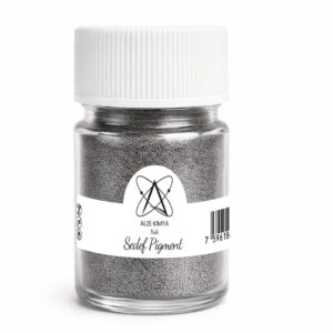 Alze Premium Sedef Toz Pigment Gri (Epoksi Uyumlu)