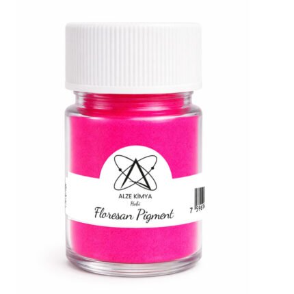 Alze Kimya - Mum Malzemeleri Hobi Marketiniz 122 Floresan Magenta Epoksi Pigmenti | Ultra Parlak Renkler