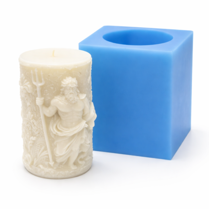 Poseidon ve Deniz Altı Silindir Mum