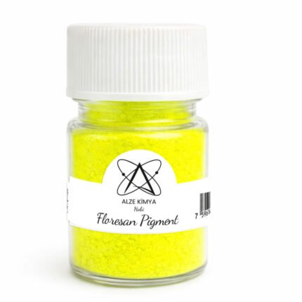Floresan Sarı Epoksi Pigmenti | Ultra Parlak Renkler