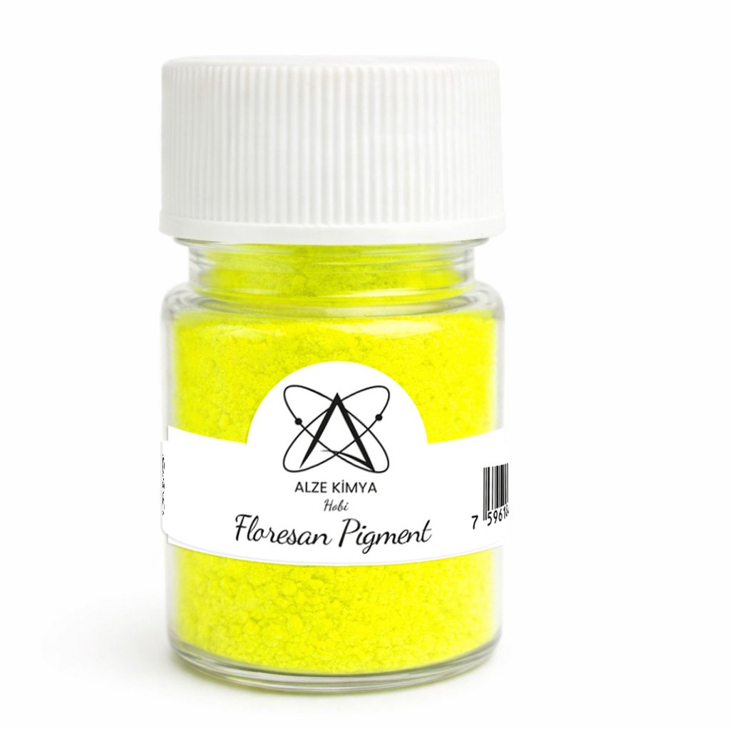 Floresan Sarı Epoksi Pigmenti | Ultra Parlak Renkler 1 Floresan Sarı Epoksi Pigmenti | Ultra Parlak Renkler