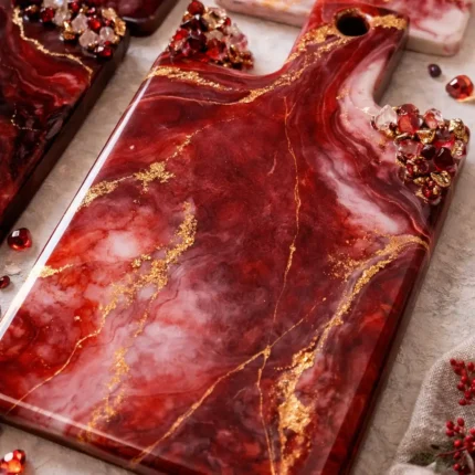 Sedefli Floresan Violet Epoksi Pigmenti | Ultra Parlak Renkler