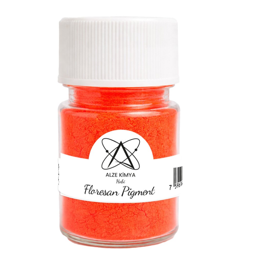 Floresan Turuncu Epoksi Pigmenti | Ultra Parlak Renkler 1 Floresan Turuncu Epoksi Pigmenti | Ultra Parlak Renkler